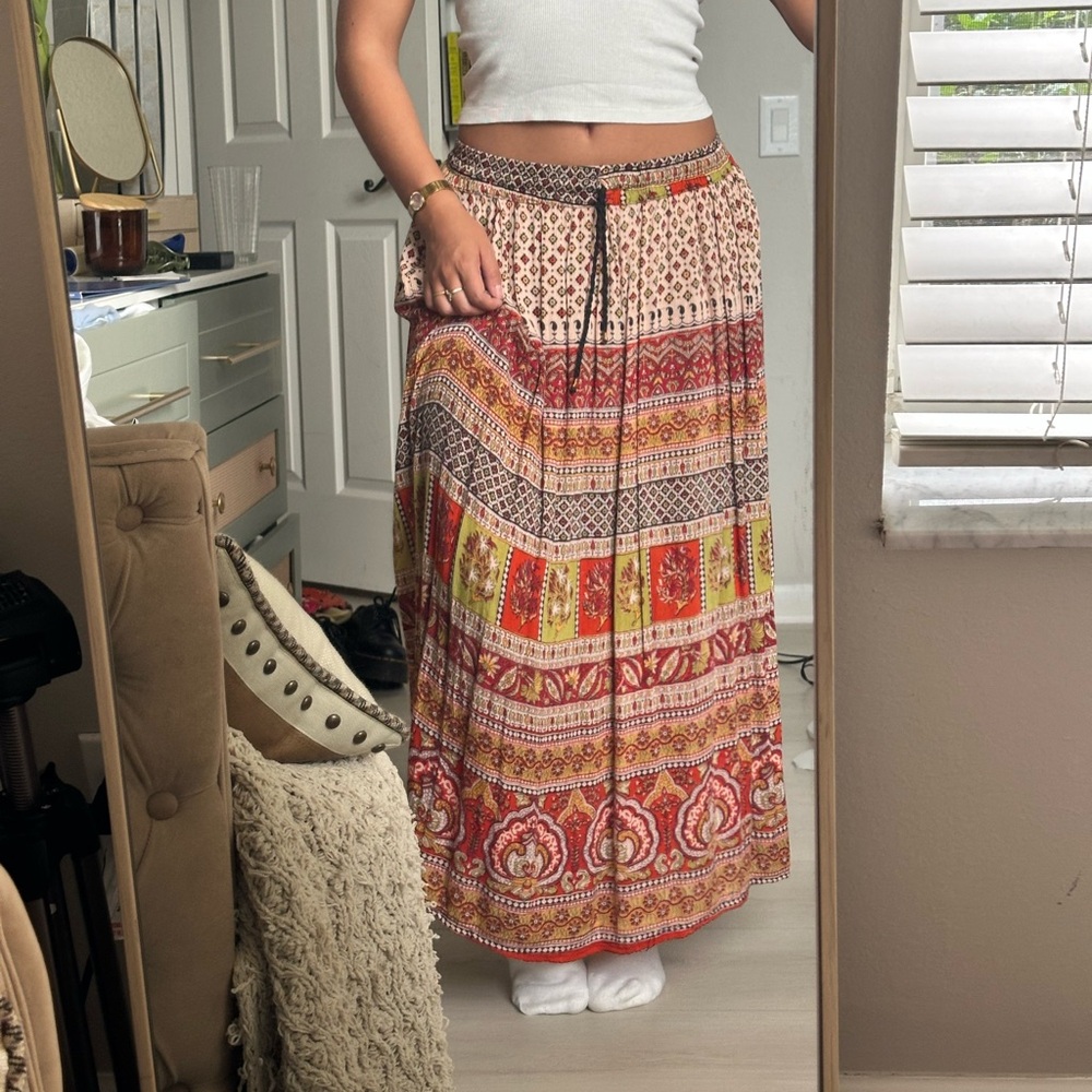 Colorful Maxi Skirt